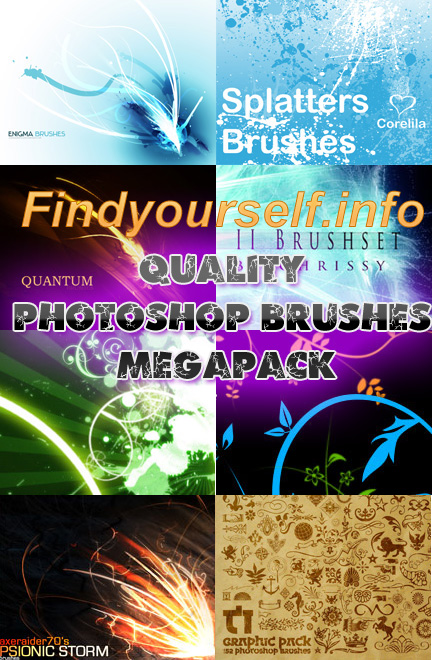 Quality Photoshop Brushes Megapack