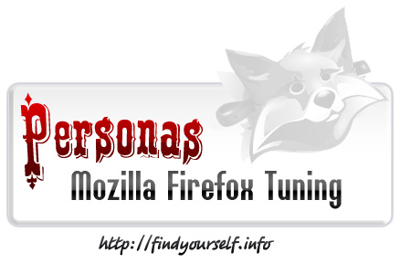 Personas for Mozilla Firefox